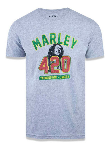 Camiseta Universal Bob Marley 06 New Era 44845