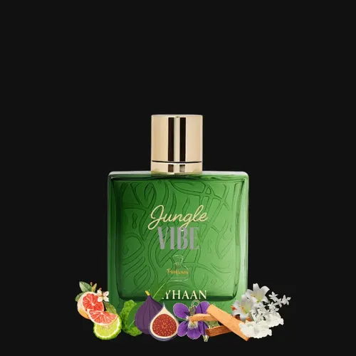 RAYHAAN Jungle VIBE 100ml 香水 Perfume Rayhaan Jungle Vibe EDP 100ml Unissex Cítrico e Amadeirado