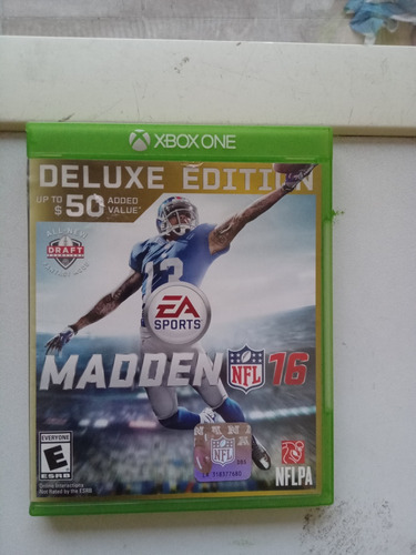 Madden Nfl 16 Deluxe Edition - Xbox One Fisico 