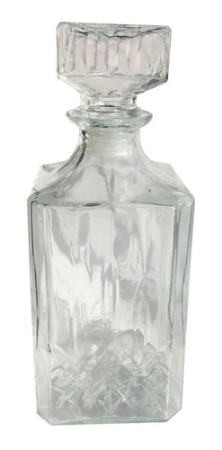 Kit 5 Peças Com 1 Licoreira 910ml + 4 Taças 50ml De Vidro