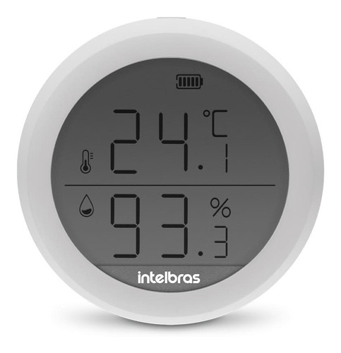 Sensor Smart De Temperatura E Umidade Ist 1001 Intelbras