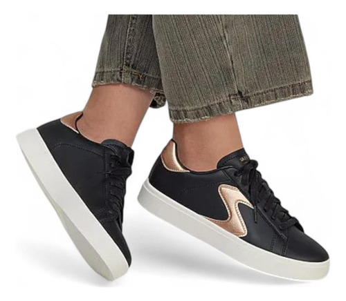 Zapatillas Mujer Skechers Eden Lx Negro