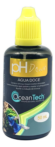 Ocean Tech Ph Down 50ml Reduz Ph Acidificante Para Água Doce