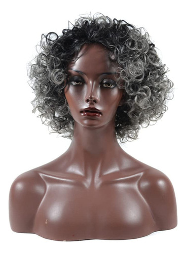 Pelucas Rizadas Afro Para Mujer, Lnea Capilar Natural, Color