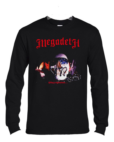 Polera Ml Megadeth Killing Is My Business Metal Abominatron