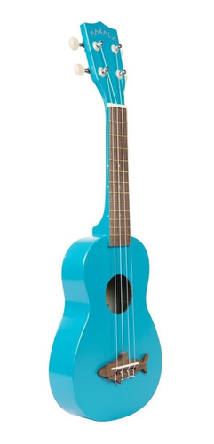 Ukulele Soprano Makala By Kala Mk-ss Ukelele Tiburon Azul