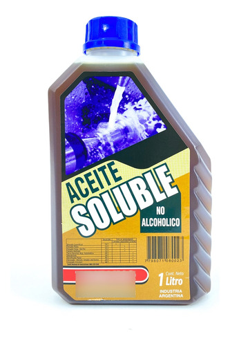 Aceite Soluble Lubricante Refrigerante Para Torno 1 L Tribun
