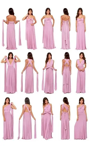 Vestido 2025 longo multiuso