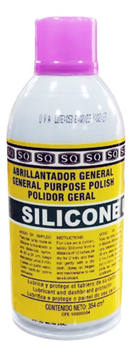 Silicon Abrillantador Tableros Plásticos Spray Sq 354ml 