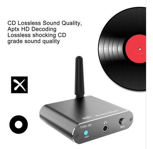 Imagen 8 de 10 de Receptor De Largo Alcance Hifi Aux Óptico Coaxial Sin Retard