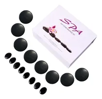 Comprar Set Profesional X16 Piedras Basalto Para Masajes Calientes