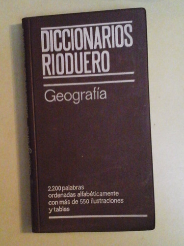 * Geografia -  Diccionarios Rioduero  - L081 