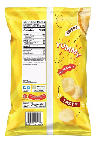 Papas fritas Lay's Sabritas clásicas 226.8 g