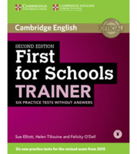 First For Schools Trainer 1 Practice Test With Audio 2nd Ed