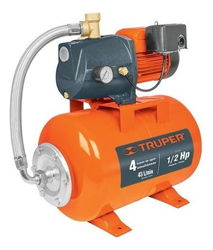 Hidroneumático De 1/2hp 24 Litros Truper 10077