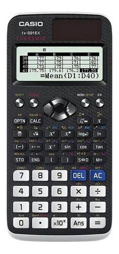 Calculadora Casio Fx-991ex Color Blanco Y Negro
