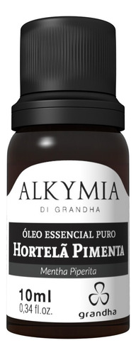 Grandha Alkymia Óleo Essencial Puro Hortelã Pimenta 10 Ml