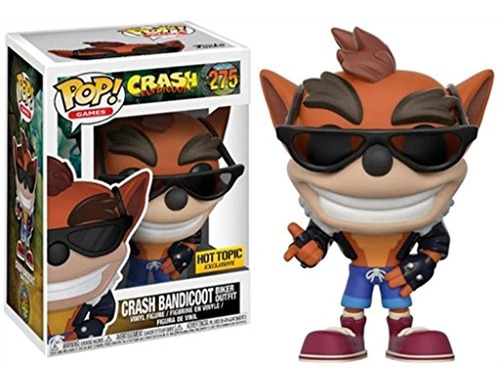 Muñecos Y Figuras De Acción Funko Pop Crash Bandicoot