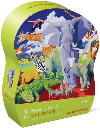 Puzzle 36 Piezas Rompecabezas Safari Bailemos Edu Full