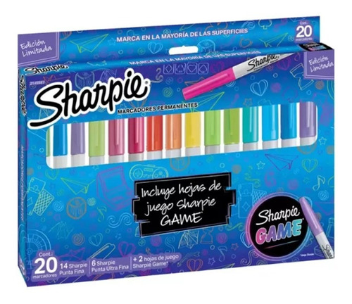 Marcadores De Colores Sharpie Game