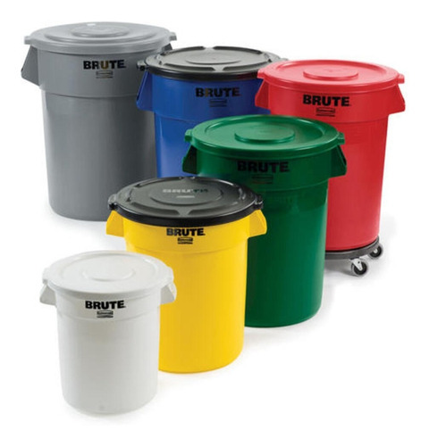 Rubbermaid® Tapa Para Bote De Basura Brute® 2655, 208 Lts