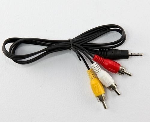 Puntotecno - Cable Adaptador Audio Plug 3,5 Mm A 3rca 1,5 Mt