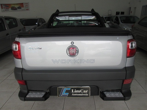 Fiat Strada 1.4 Hard Working Flex Unico Dono Zero De Entrada