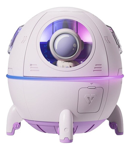 Humidificador Cápsula Espacial 220ml Usb Purificador Difusor