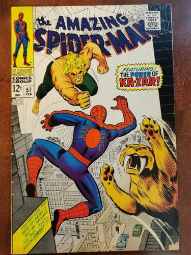 Amazing Spiderman #57, Marvel Comics En Inglés.