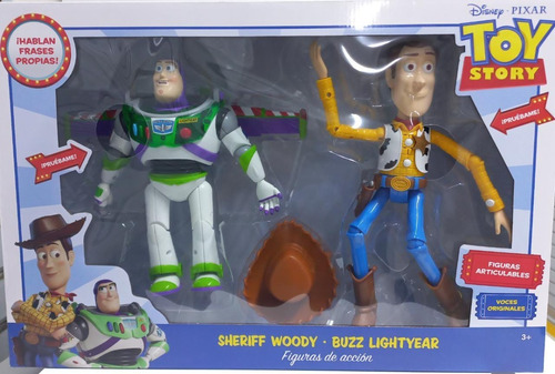 Toy Story Sheriff Woody Y Buzz Lightyear F. Acción/articulab