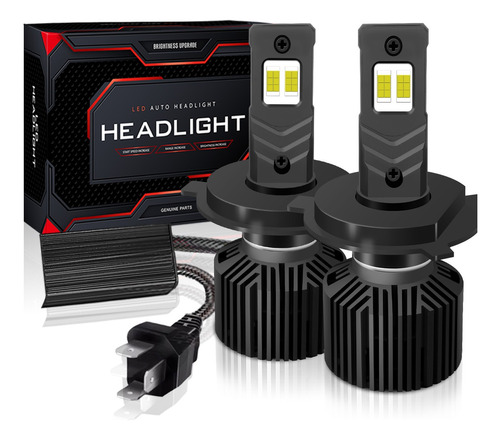 Kit Faro Led H4 H13 9007 9004 26000lm Luz Alta Y Baja Canbus