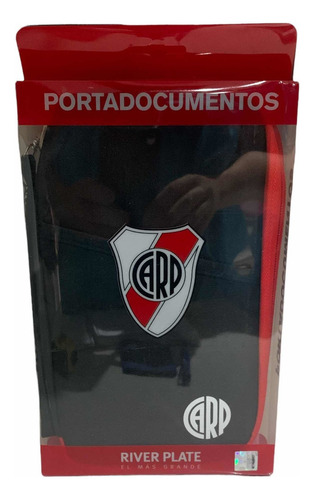 Organizador River Plate Portadocumentos Oficial Club Seguro 