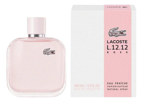 Lacoste L.12.12 Rose Eau Fraiche Edt 100 Ml