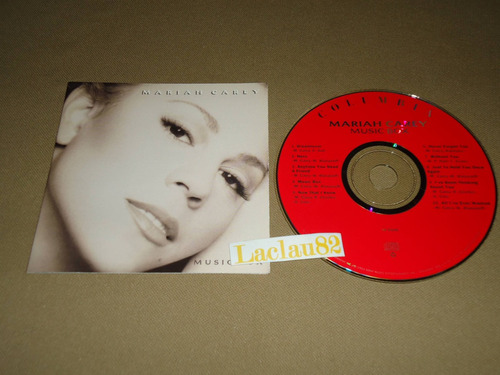 Mariah Carey Music Box 1993 Sony Cd Usa