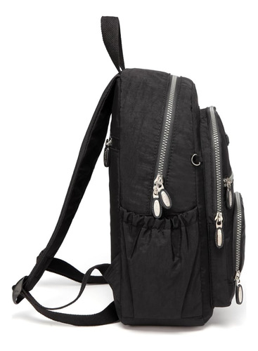 Aotian Mini Mochila Con Bolsillo Trasero Antirrobo Con Crema