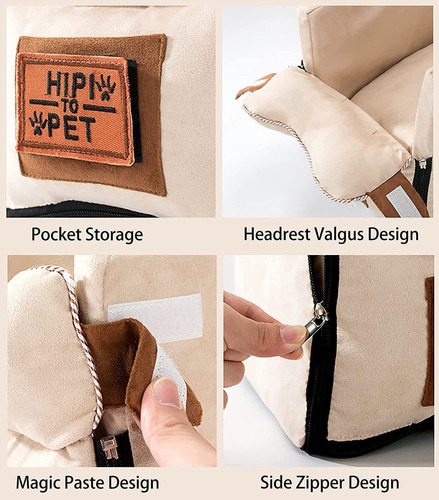 Asiento De Coche Para Gatos, Bolsa De Seguridad Para Mascota