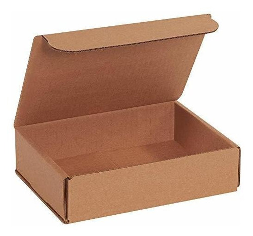 Cajas De Envío Corrugado Kraft, 8x6x2  (pack 50)