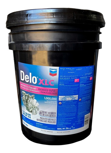Liquido Refrigerante Delo Xlc Afc 50/50 Rosado 18,93 Lts