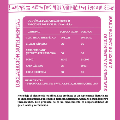 Aminoácidos En Polvo Hathor 1 Kg Varios Sabores 100 Servis Mora