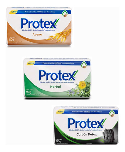Jabon Protex Grande 110 Gr X 12 Und