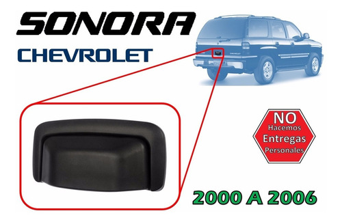 00-06 Chevrolet Sonora Manija Ext. Puerta Trasera Levadiza