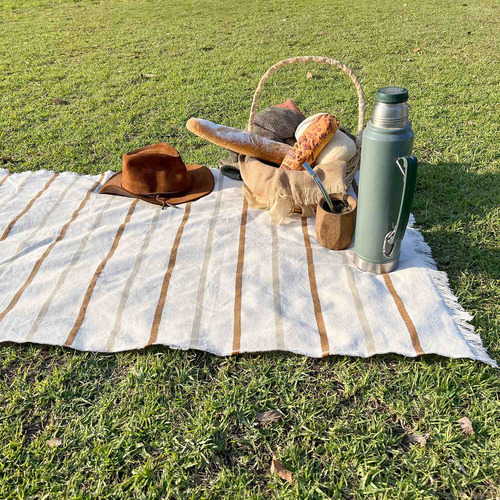 Manta Playera Lona Picnic Tamaño 80x180cm Algodon Vip