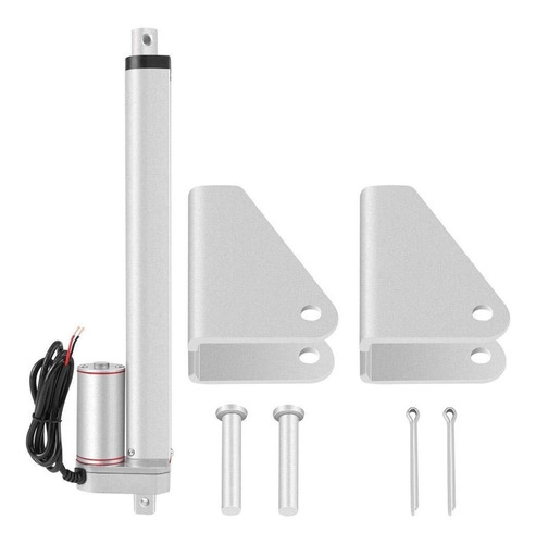 Tecneu Actuador Lineal Motor 150kg Torque 300mm 12v 3a 36w Aluminio