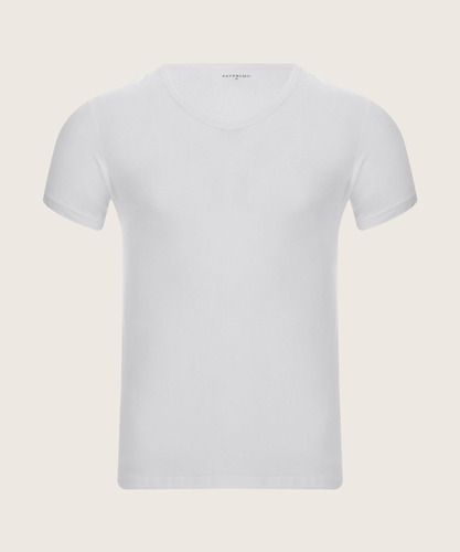 Camiseta Hombre Patprimo Blanco Algodón M/c 44020030-10215