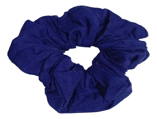 Scrunchie Colet Para El Cabello Azul/solocachureos