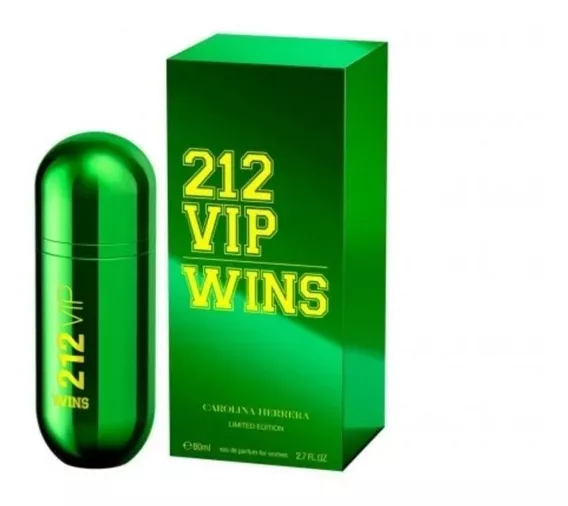 Perfume 212 Vip Wins Carolina Herrera Edp X 80 Ml 0riginal