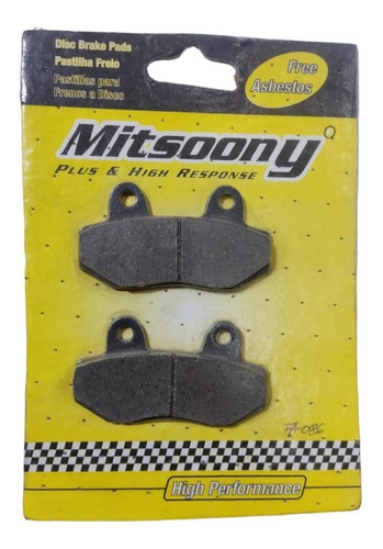 Pastillas Freno Mitsoony Fa086 Honda Ch 125 Elite Top Racing