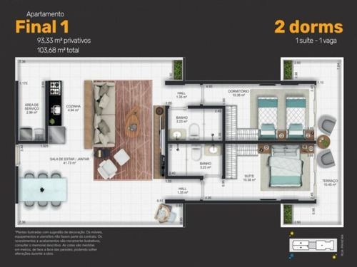 Imagem 24 de 30 de Apartamento Em Praia Grande, 02 Dormitório, Guilhermina, Ap2204 - Ap2204 - 69575571