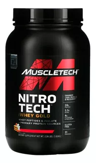 Nitro Tech Whey Gold Isolado E Hidrolisado 1kg - Muscletech