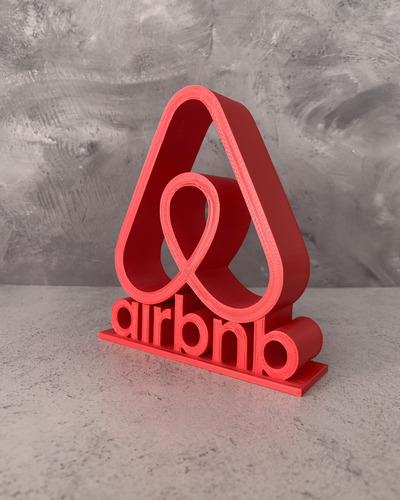 Cartel Logo Airbnb 15cm
